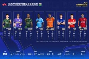 中超6月最佳候选：克雷桑、马莱莱、米特里策、陶强龙等8人入围